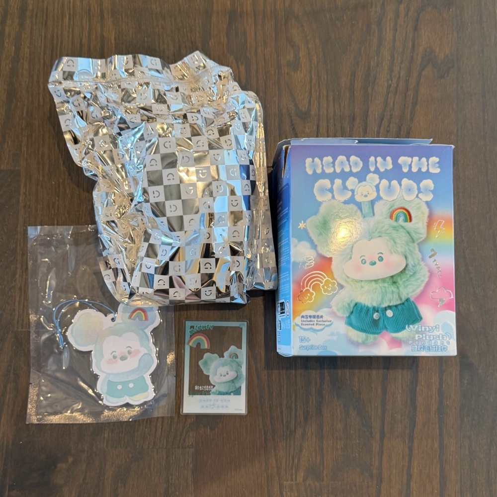 Head in the Clouds Plush Toy - Green